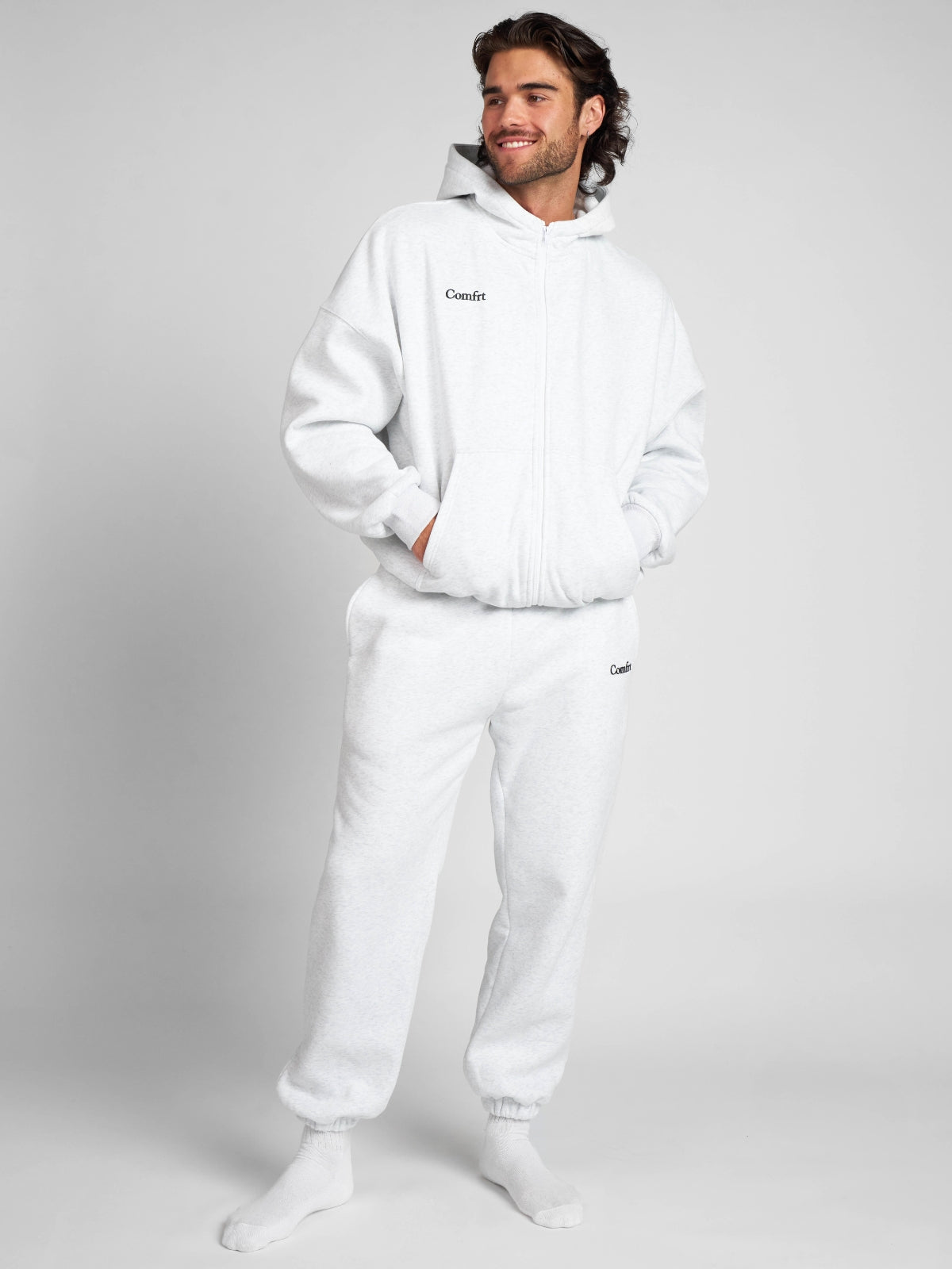 Sudadera con Capucha Nubes