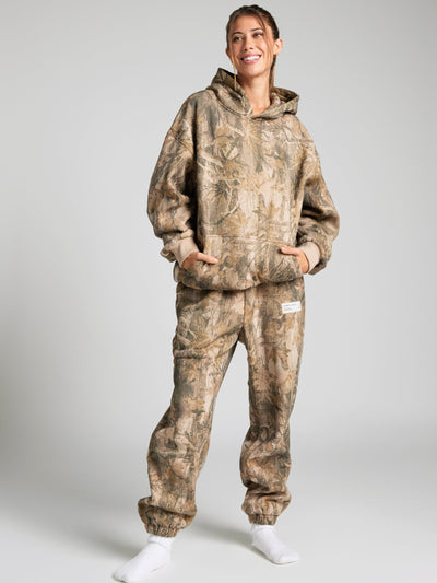 Pantalones de Chándal con Estampado Camuflaje