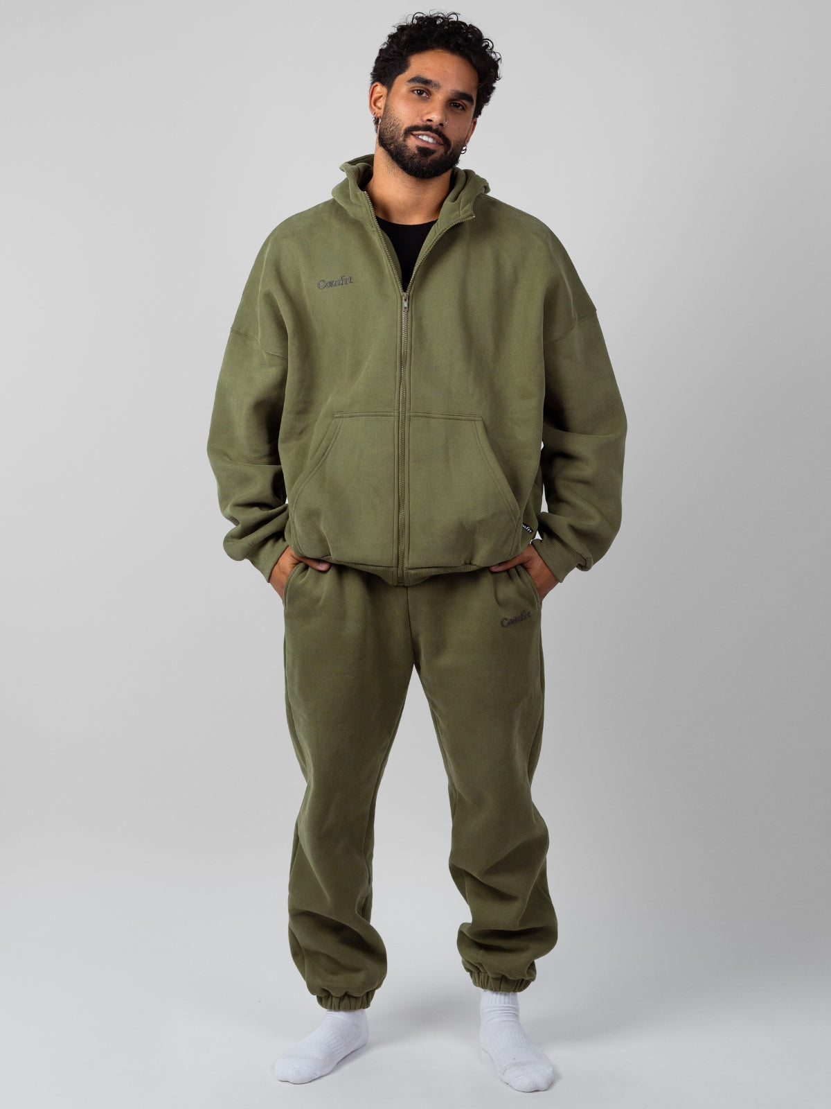 Sudadera con Capucha Nubes