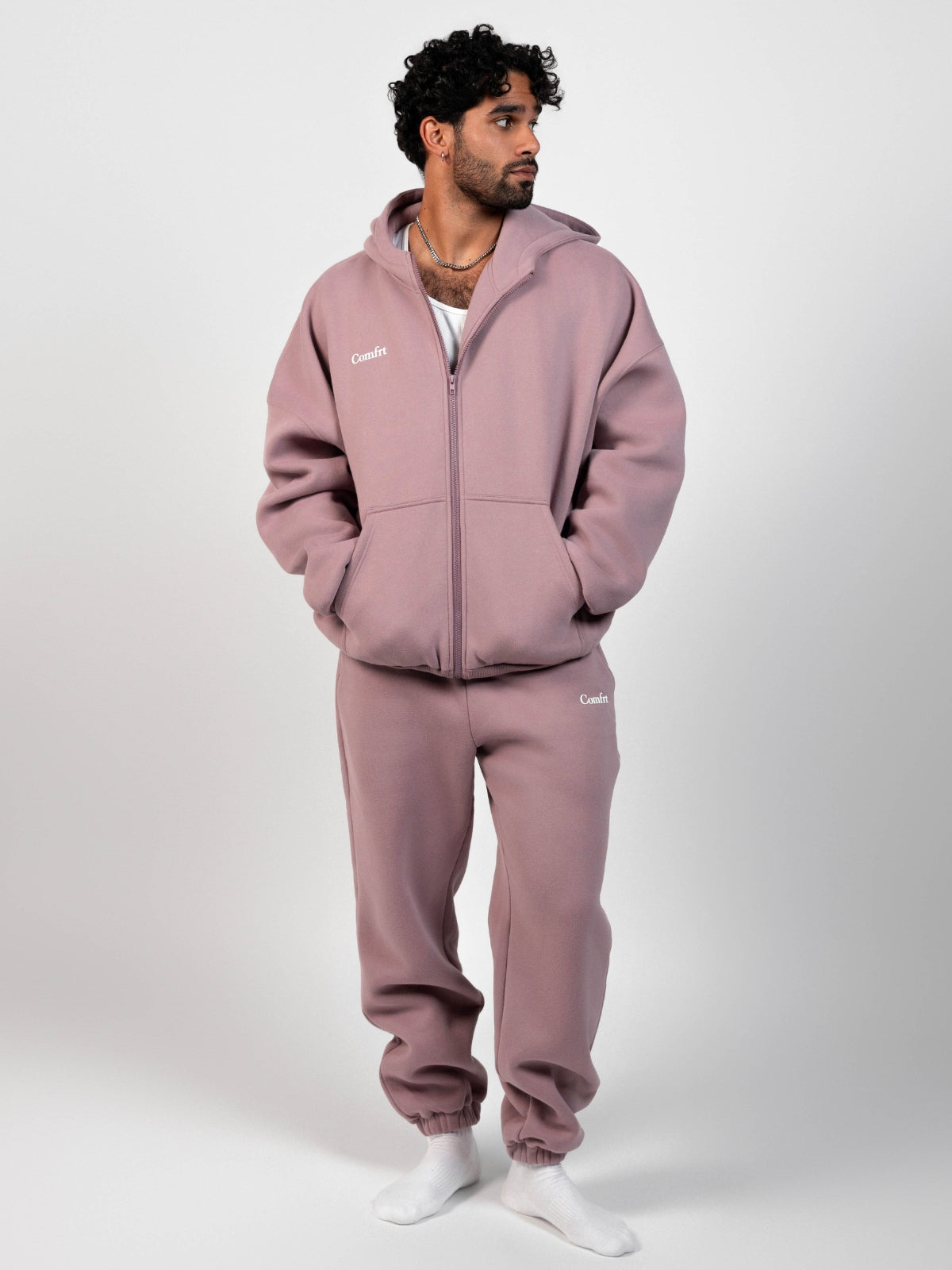 Sudadera con Capucha Nubes