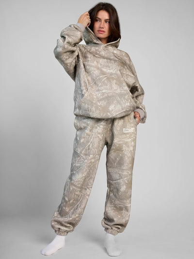Pantalones de Chándal con Estampado Camuflaje