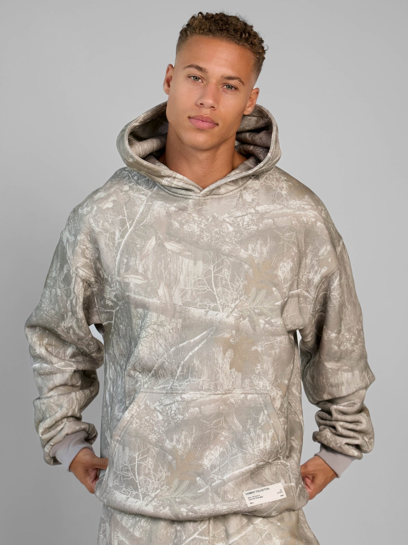 Sudadera con estampado Camuflaje