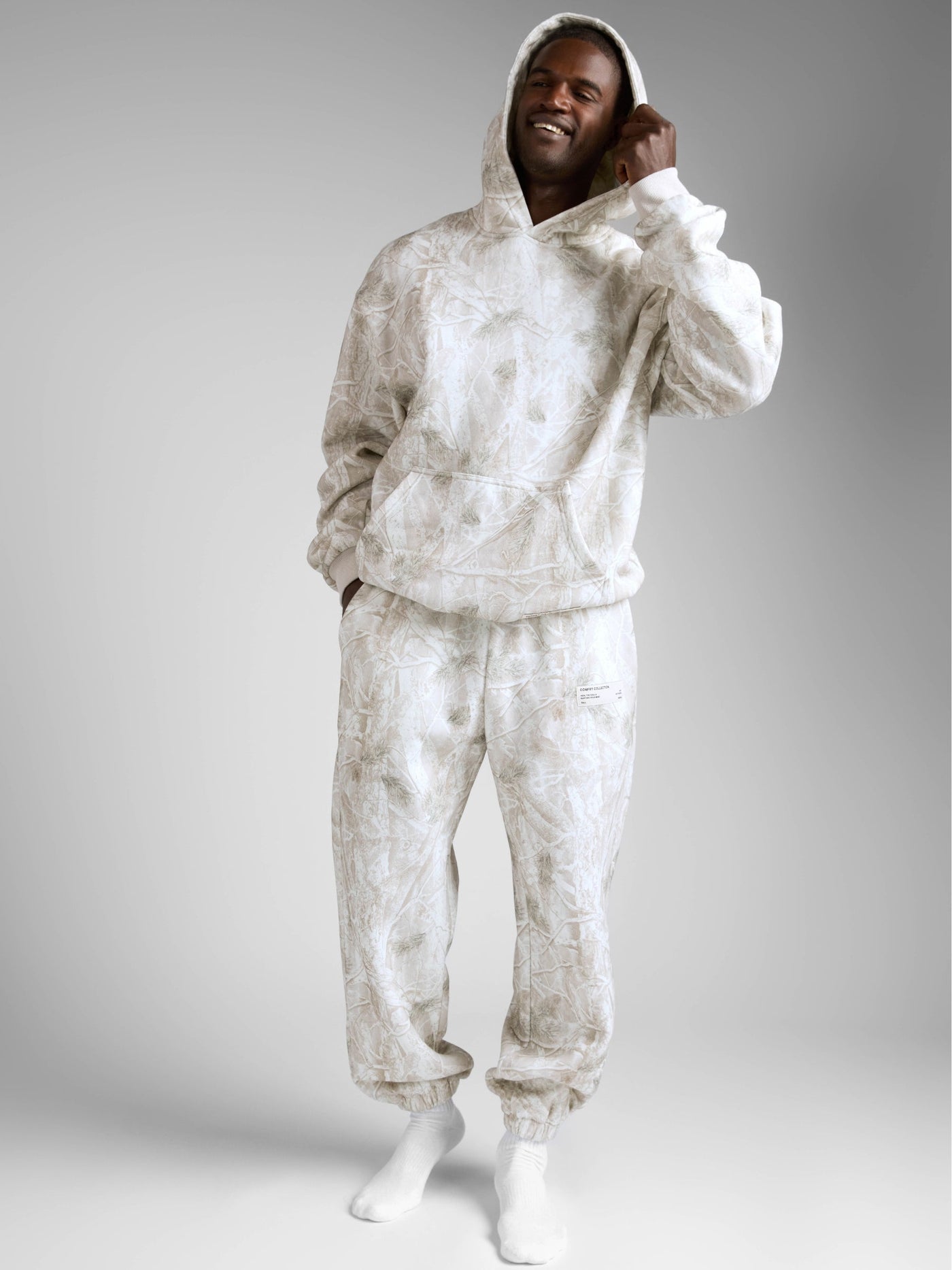 Sudadera con estampado Camuflaje