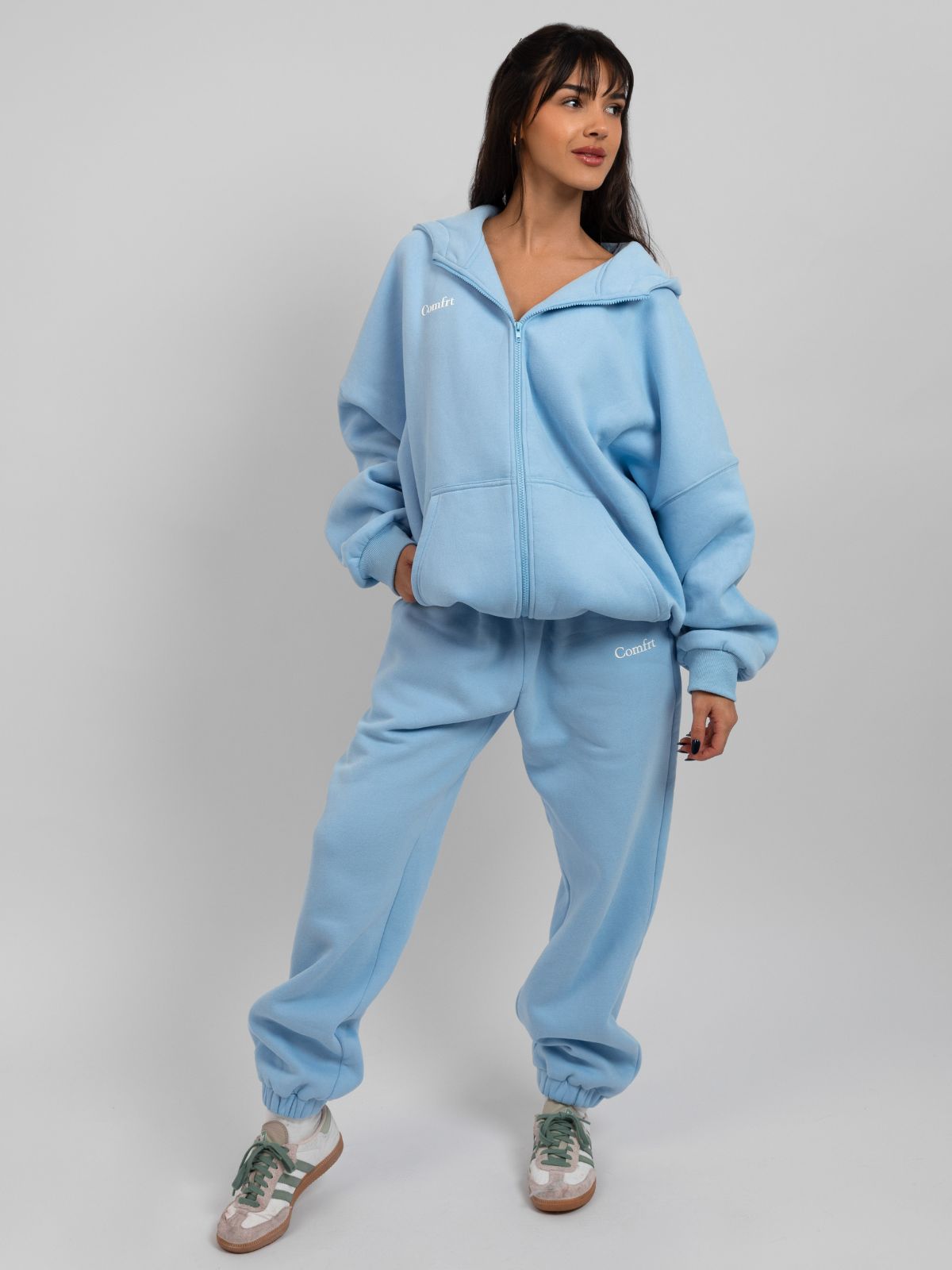 Sudadera con Capucha Nubes