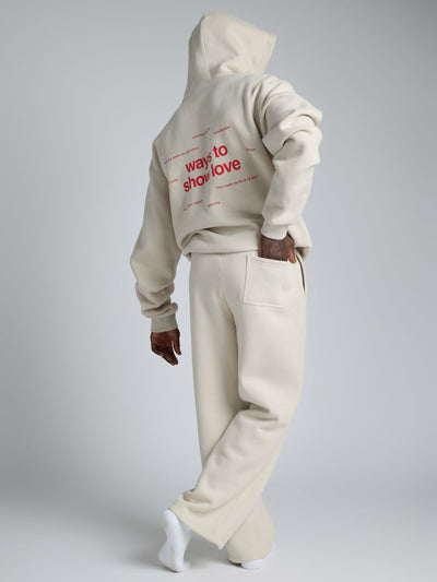 Love Pantalones de Chándal Rectos