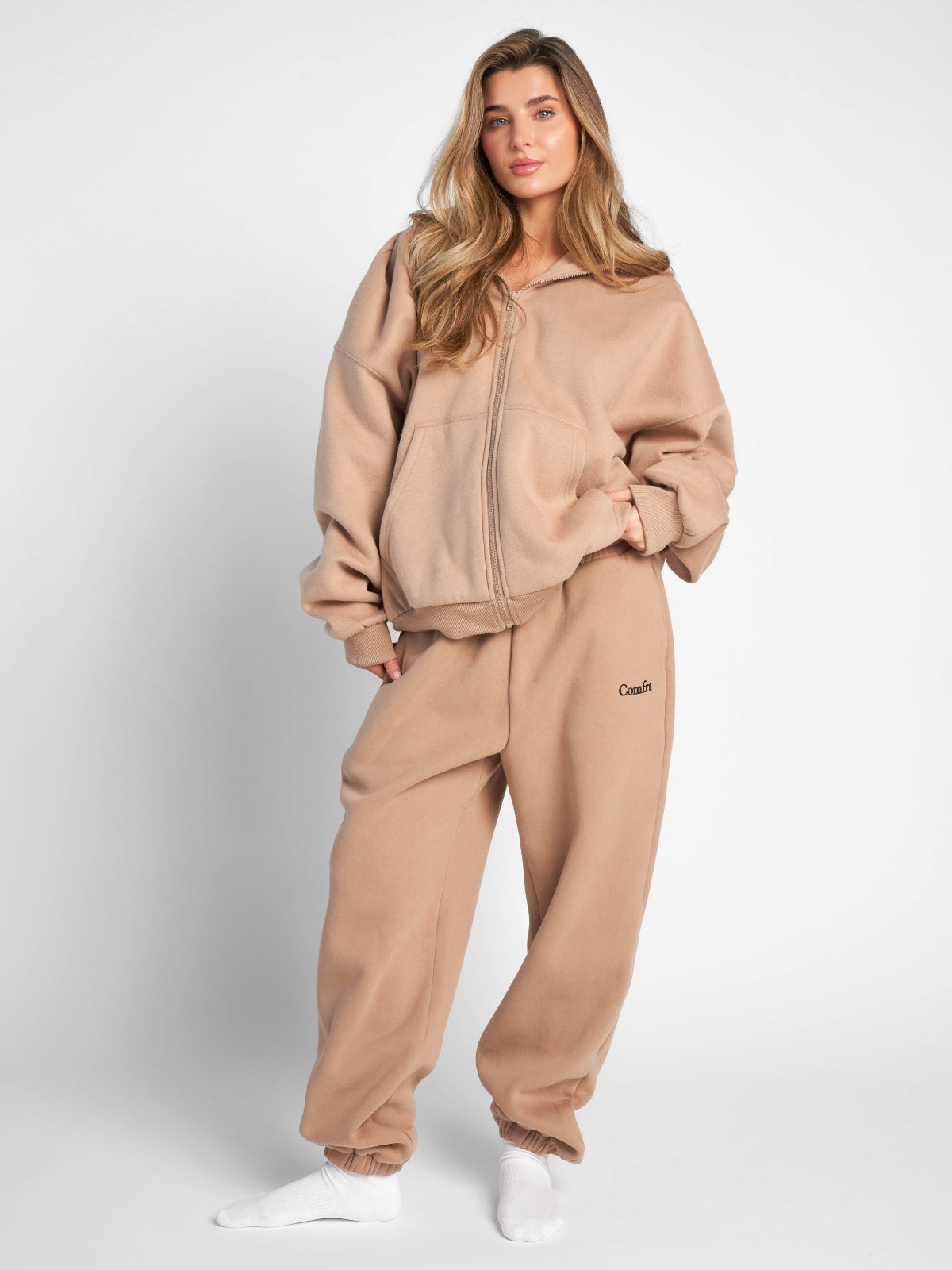 Sudadera con Capucha Nubes