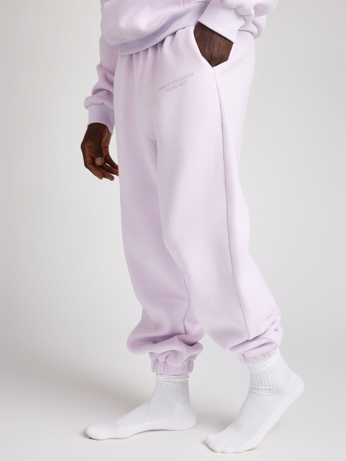 Pantalones de Sudadera en Tonos Pastel