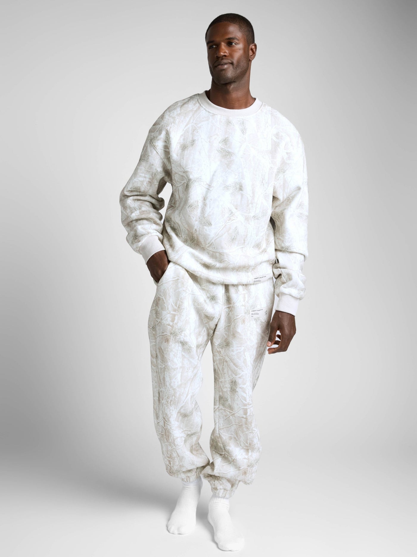 Pantalones de Chándal con Estampado Camuflaje