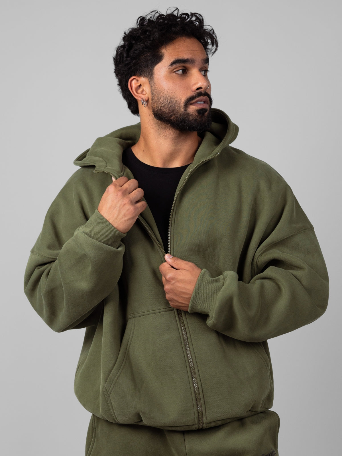 Sudadera con Capucha Nubes