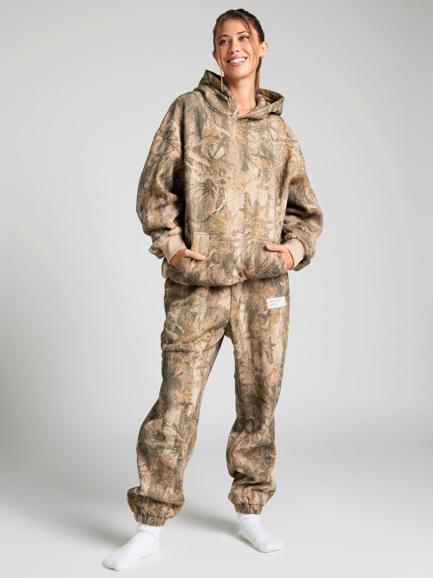 Sudadera con estampado Camuflaje