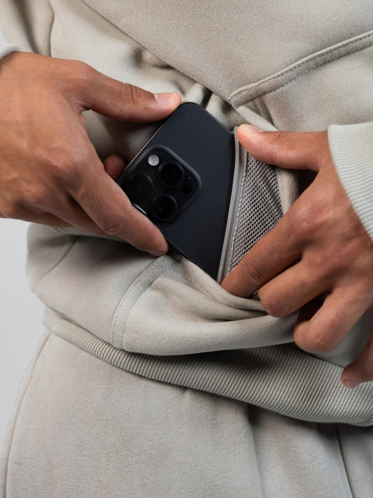 Sudadera con Cremallera Esencial para Viajes