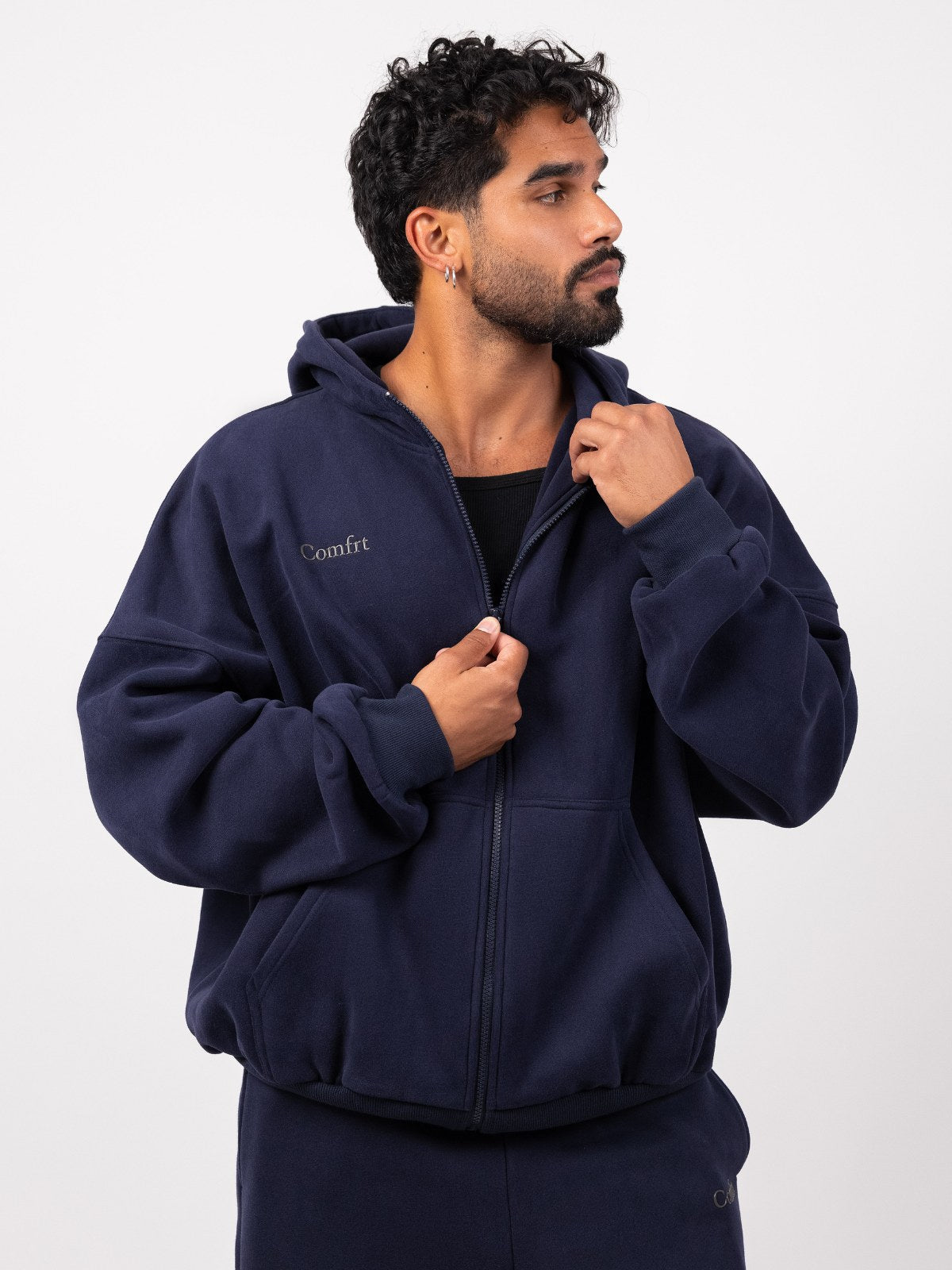 Sudadera con Capucha Nubes