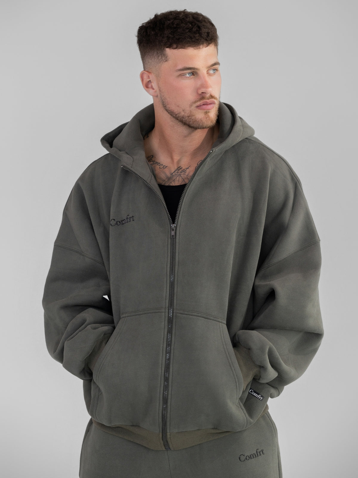 Sudadera con Capucha Nubes