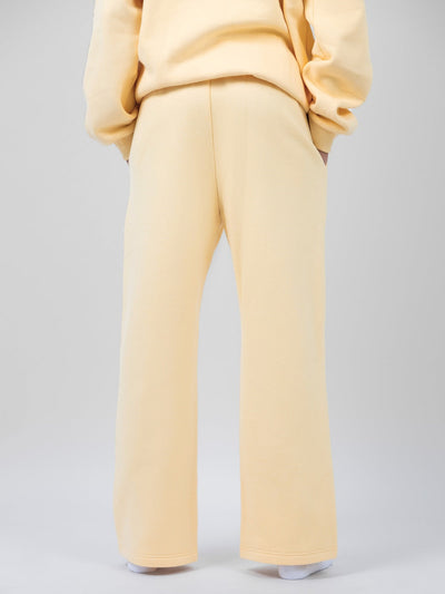 Pantalones de chándal rectos en colores pastel