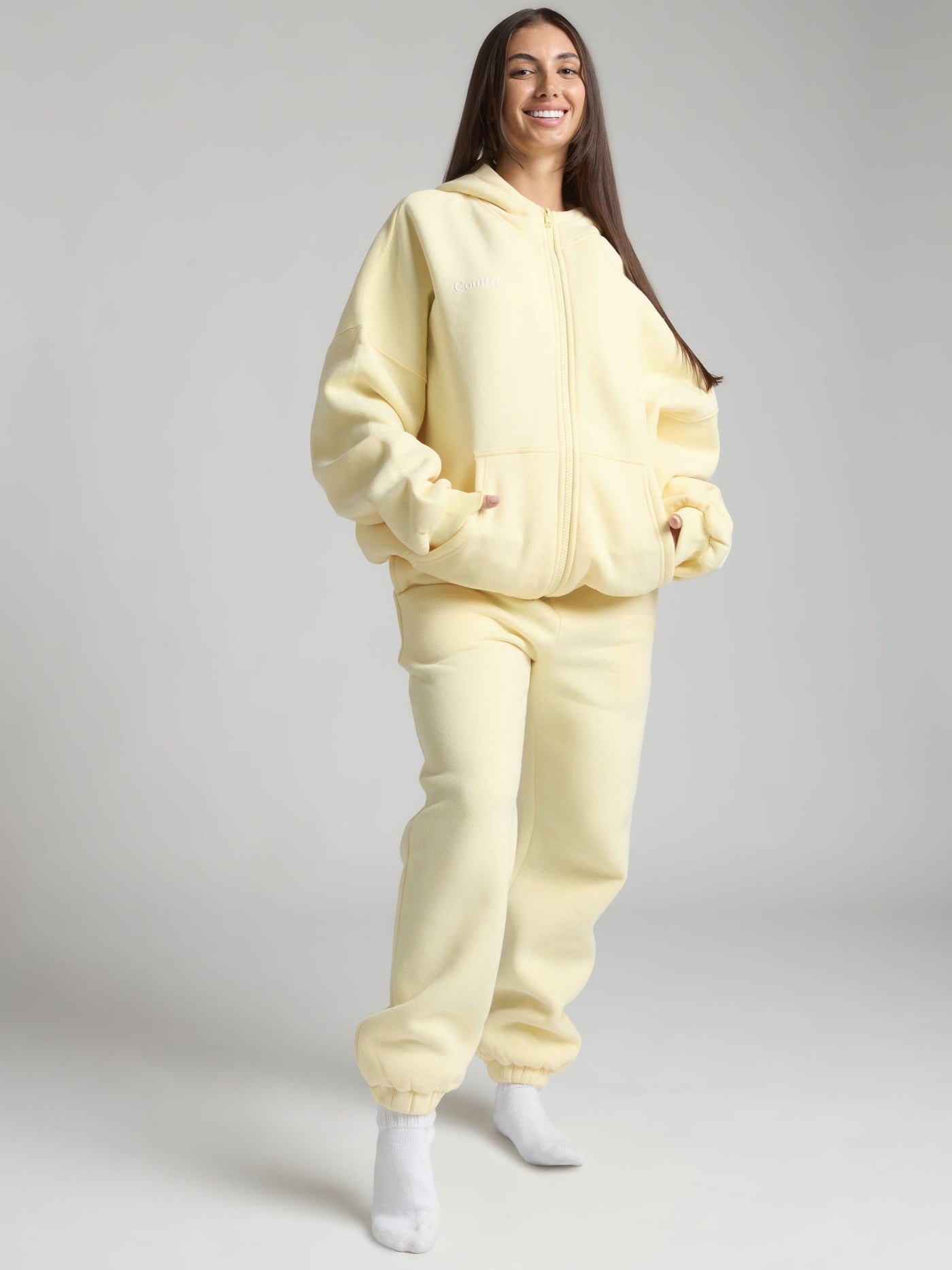 Sudadera con Capucha Nubes