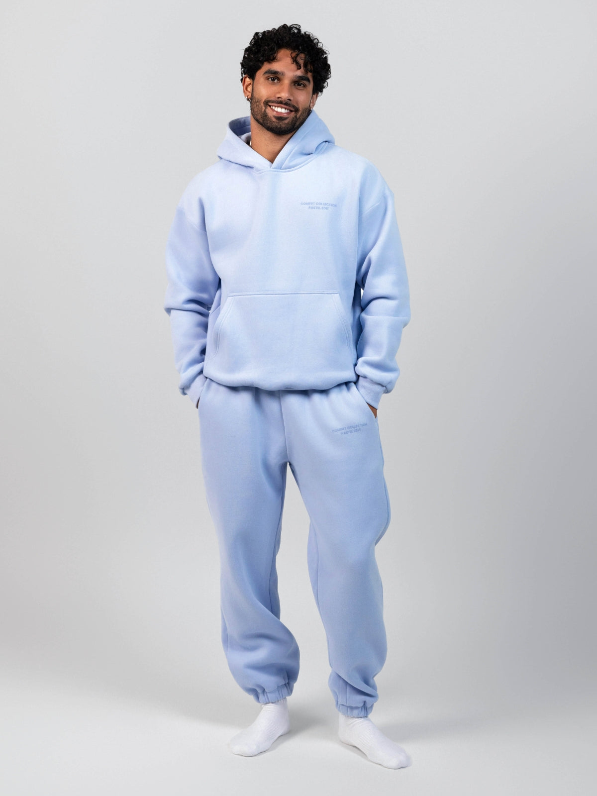 Pantalones de Sudadera en Tonos Pastel