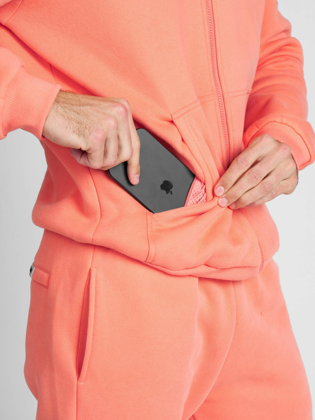 Sudadera con Cremallera Esencial para Viajes