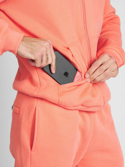 Sudadera con Cremallera Esencial para Viajes