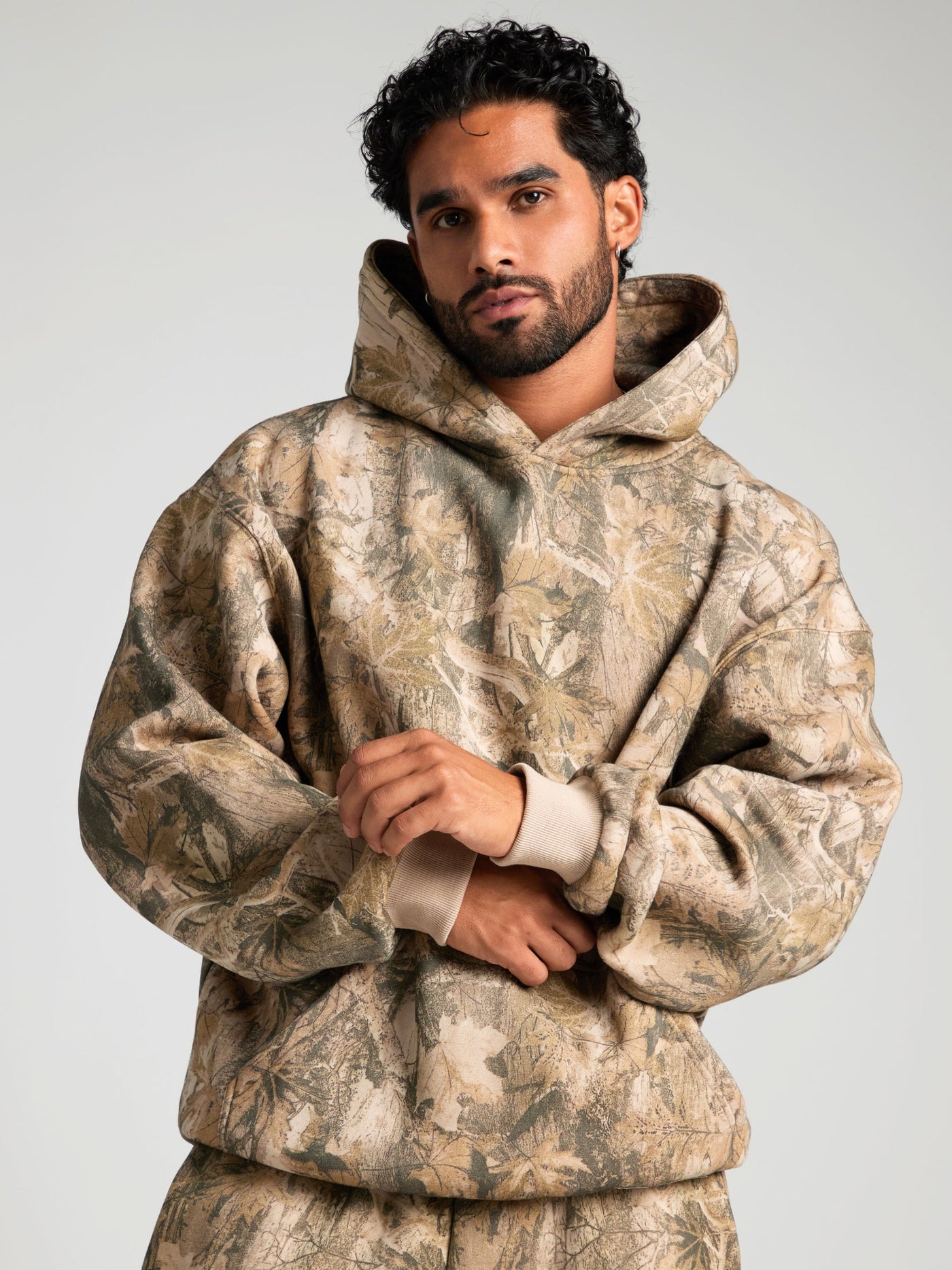 Sudadera con estampado Camuflaje
