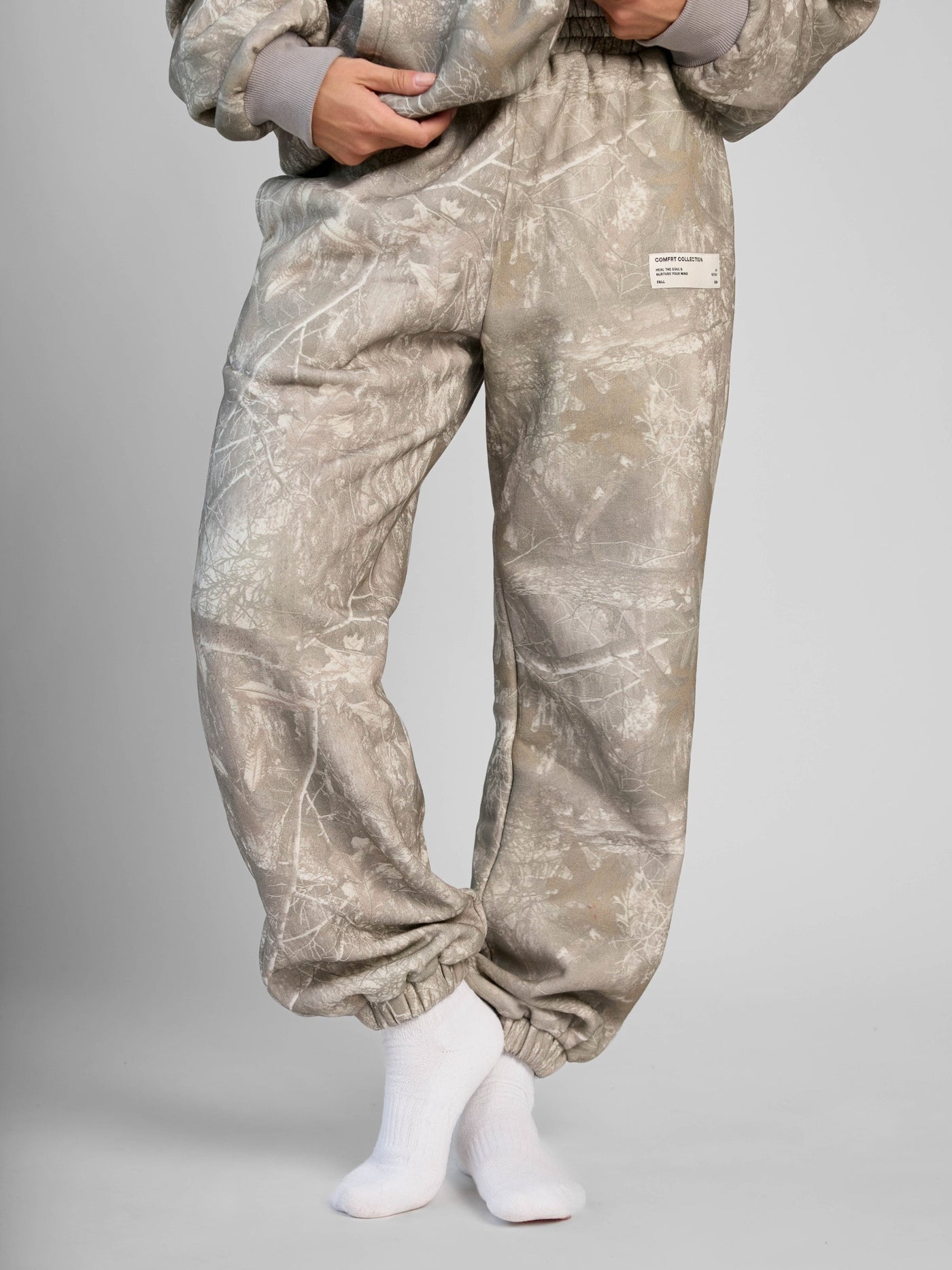 Pantalones de Chándal con Estampado Camuflaje