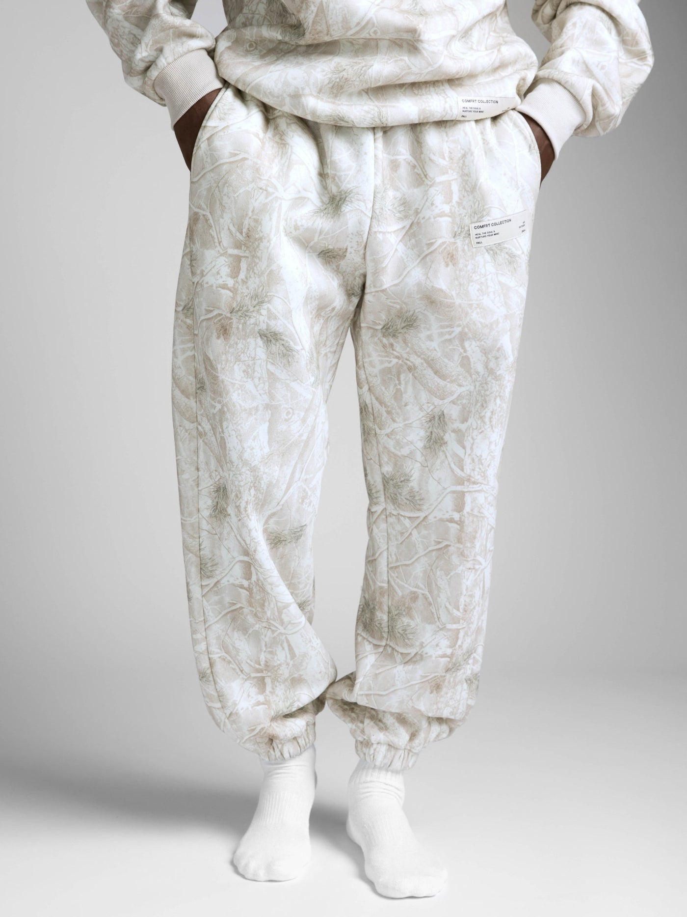 Pantalones de Chándal con Estampado Camuflaje