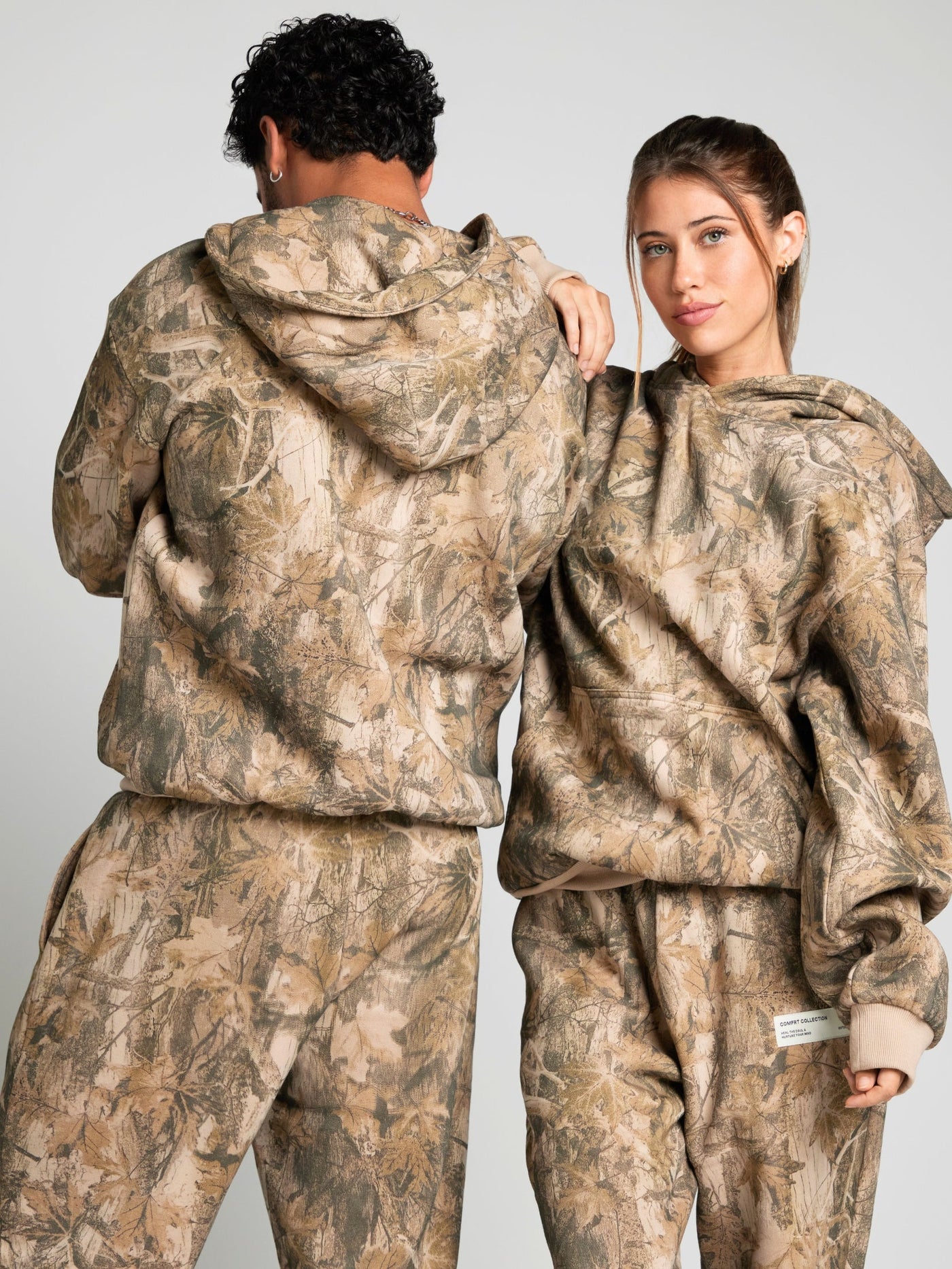 Sudadera con estampado Camuflaje