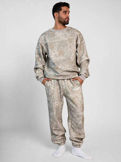 Pantalones de Chándal con Estampado Camuflaje