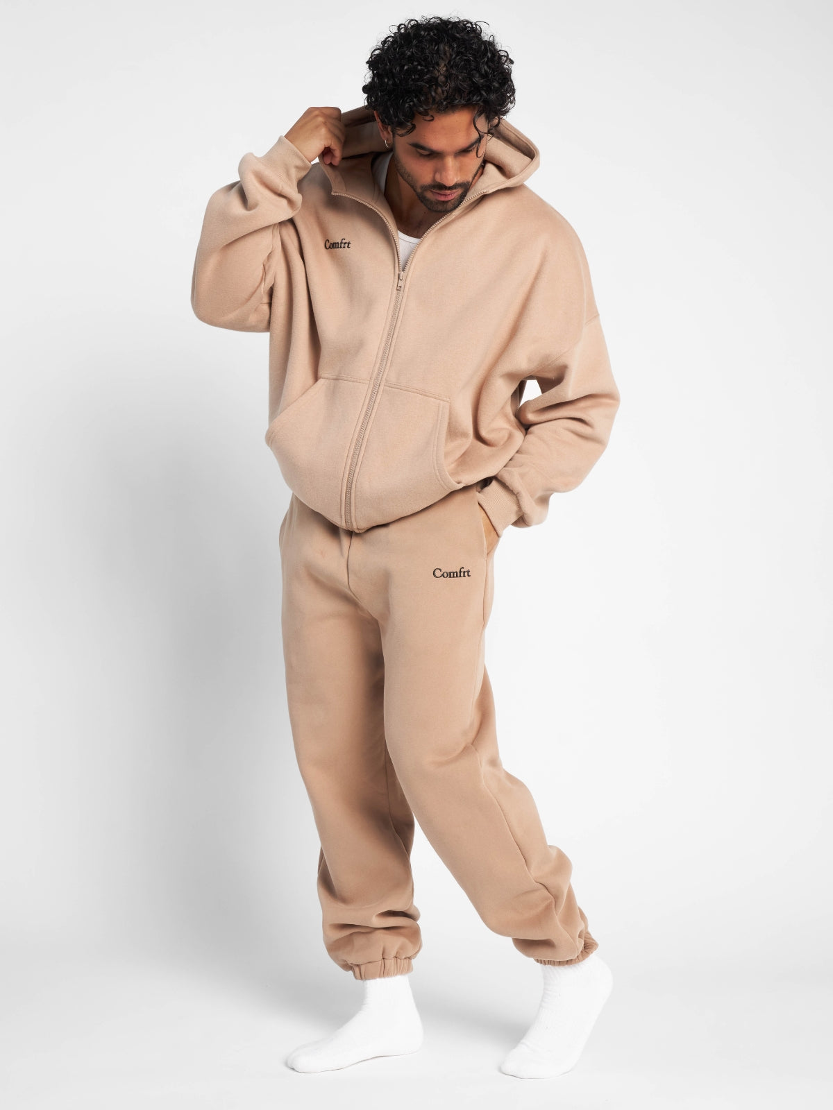 Sudadera con Capucha Nubes