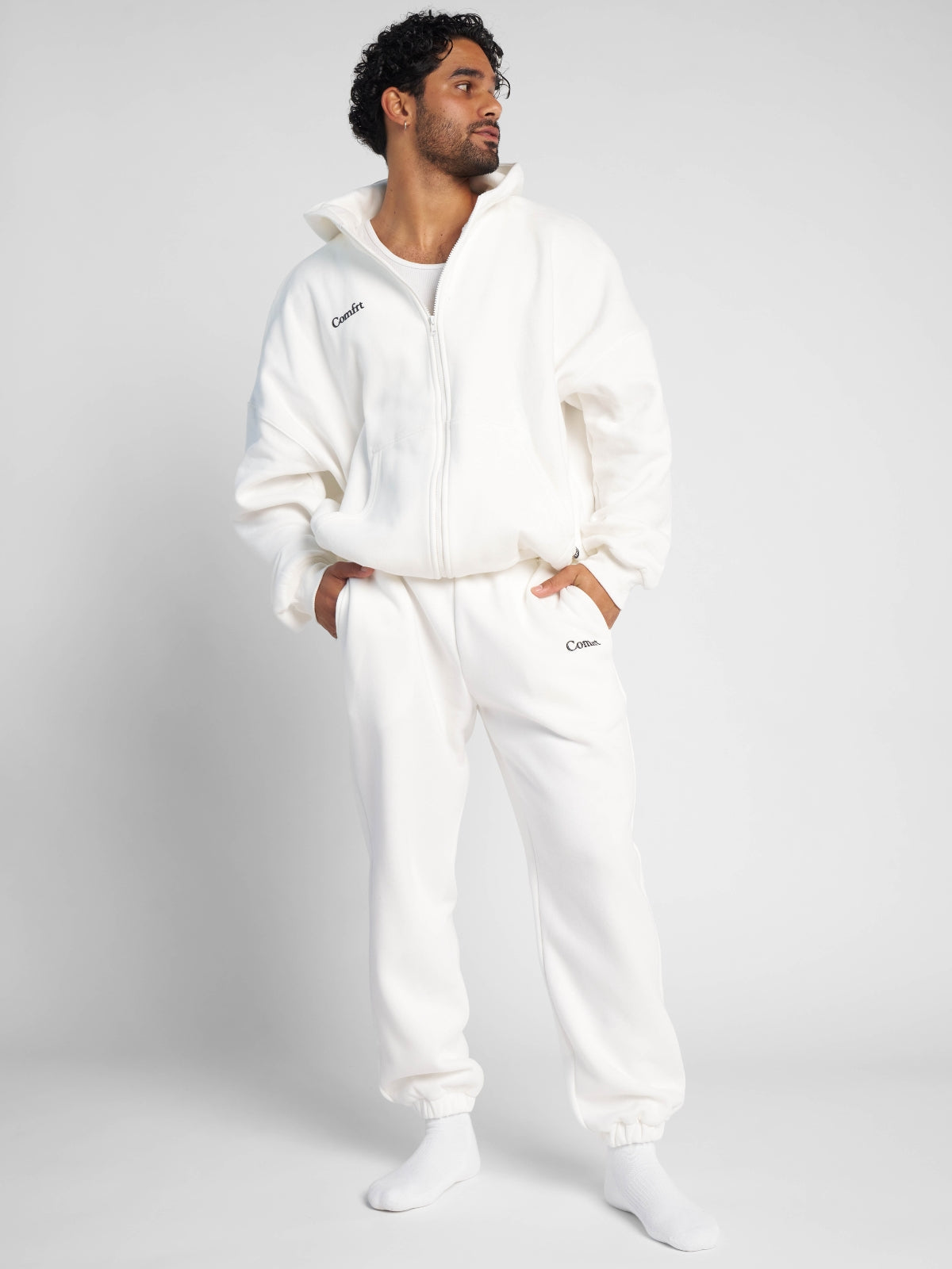 Pantalones de Sudadera Nubes