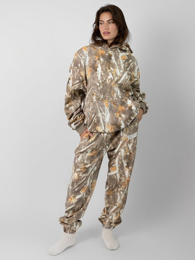 Pantalones de Chándal con Estampado Camuflaje