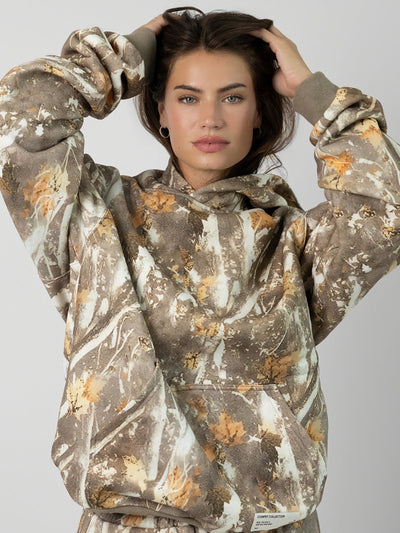 Sudadera con estampado Camuflaje