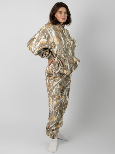 Sudadera con estampado Camuflaje