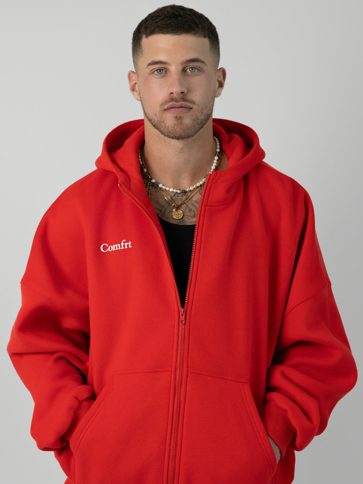 Sudadera con Capucha Nubes