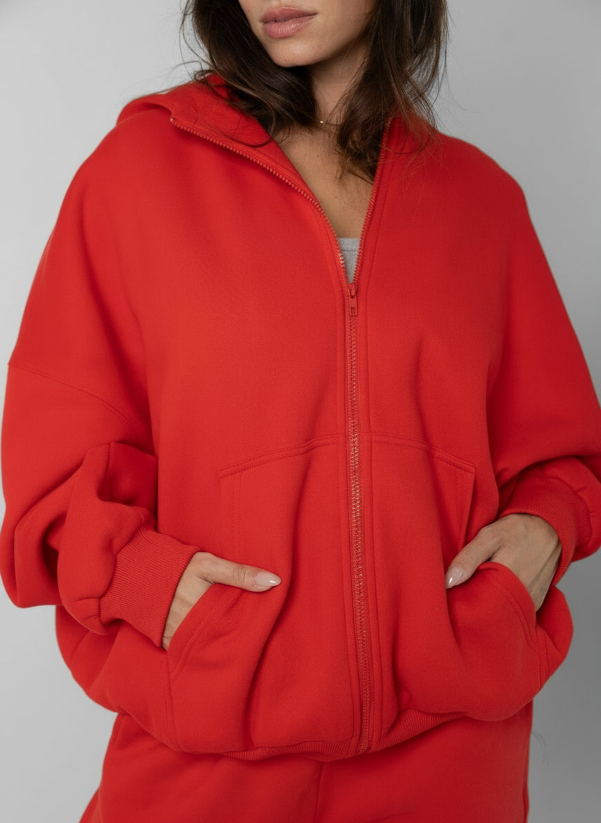 Sudadera con Capucha Nubes