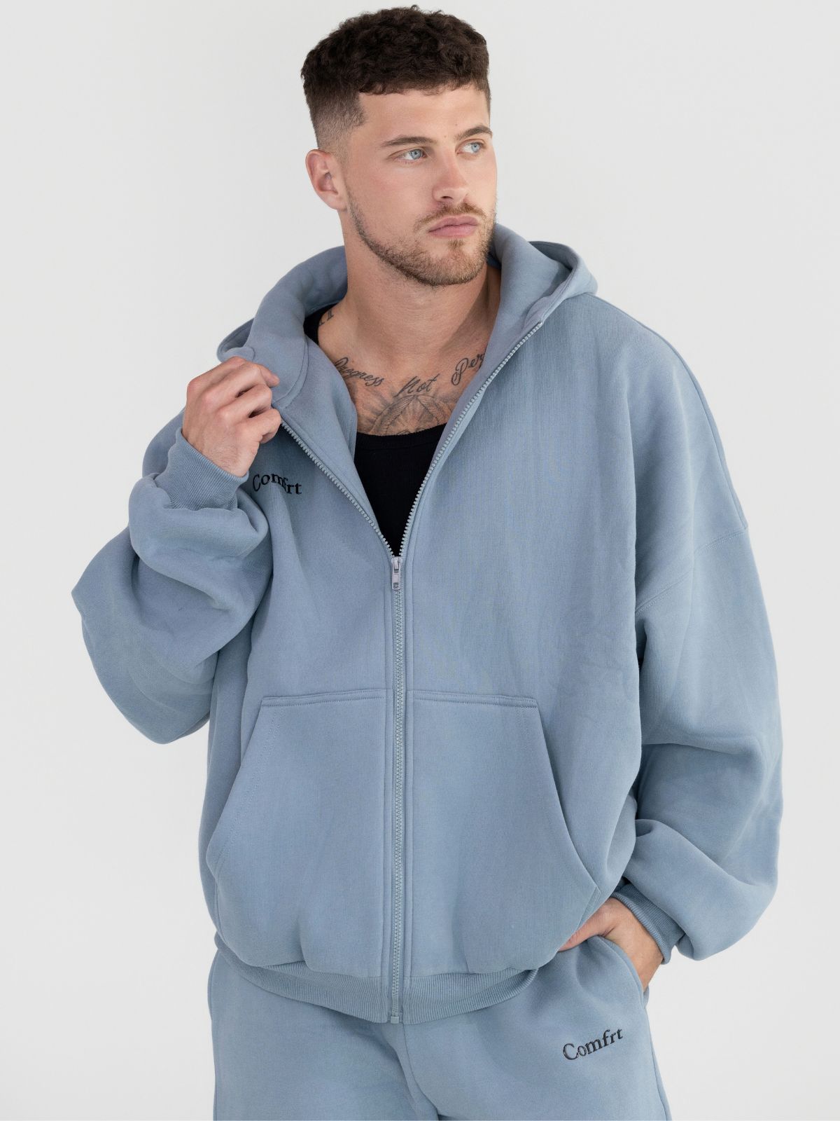 Sudadera con Capucha Nubes