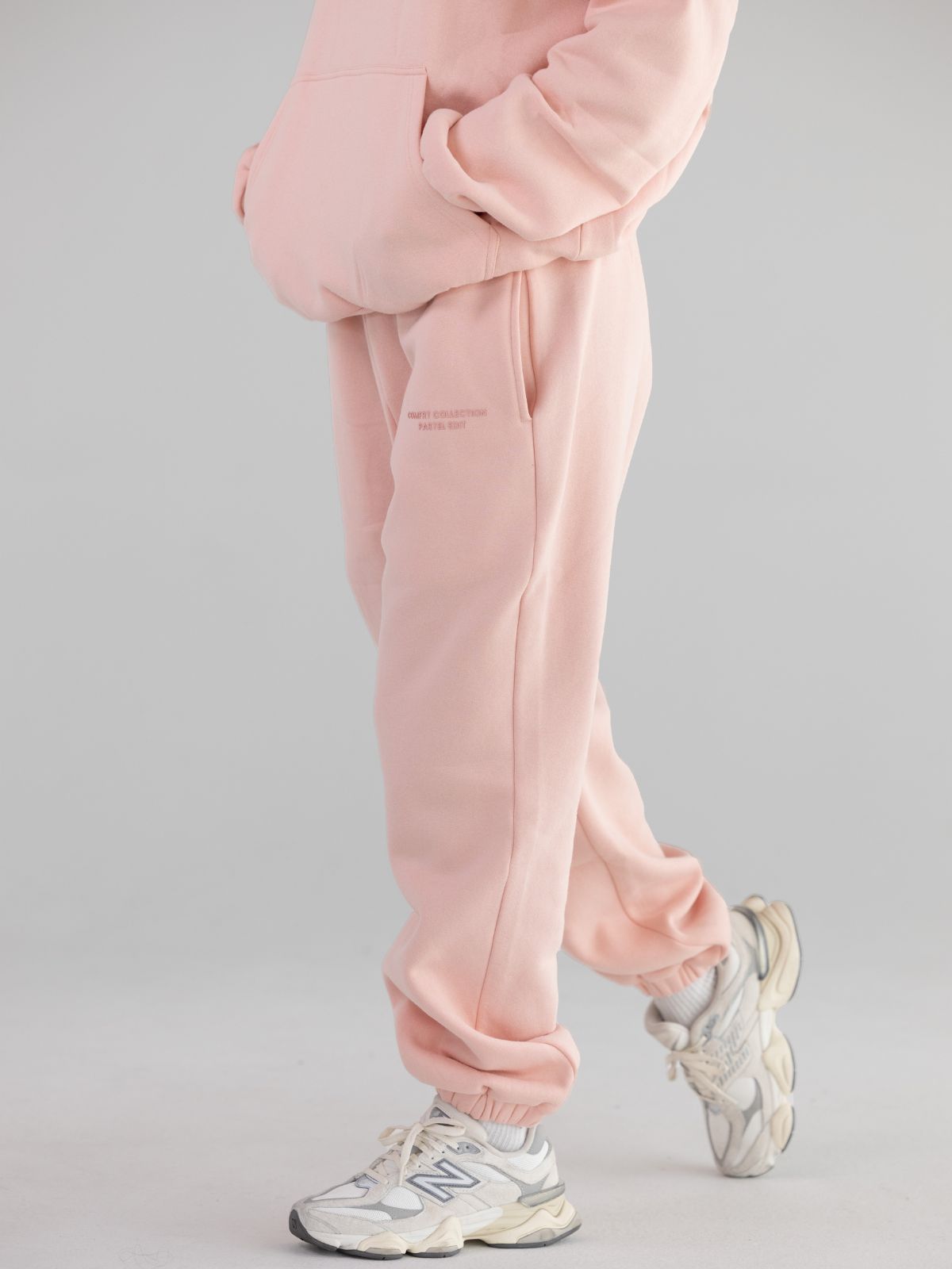Pantalones de Sudadera en Tonos Pastel