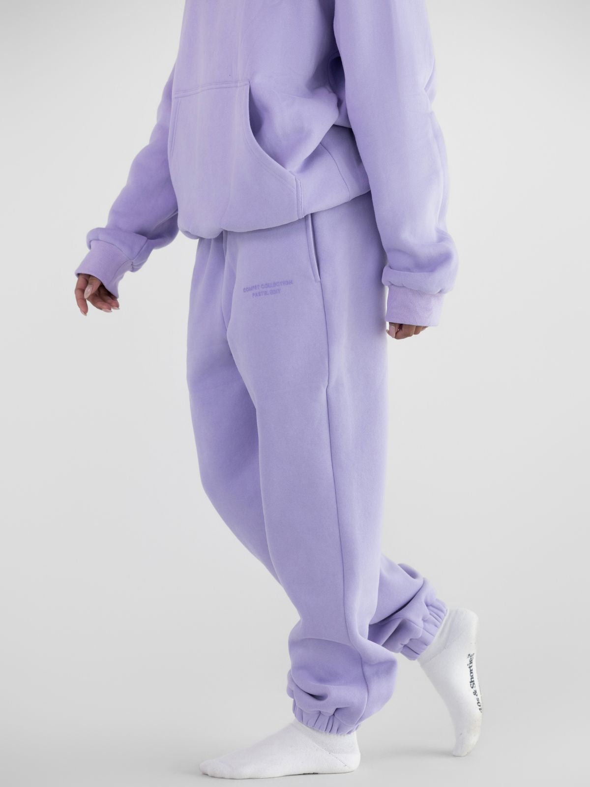 Pantalones de Sudadera en Tonos Pastel