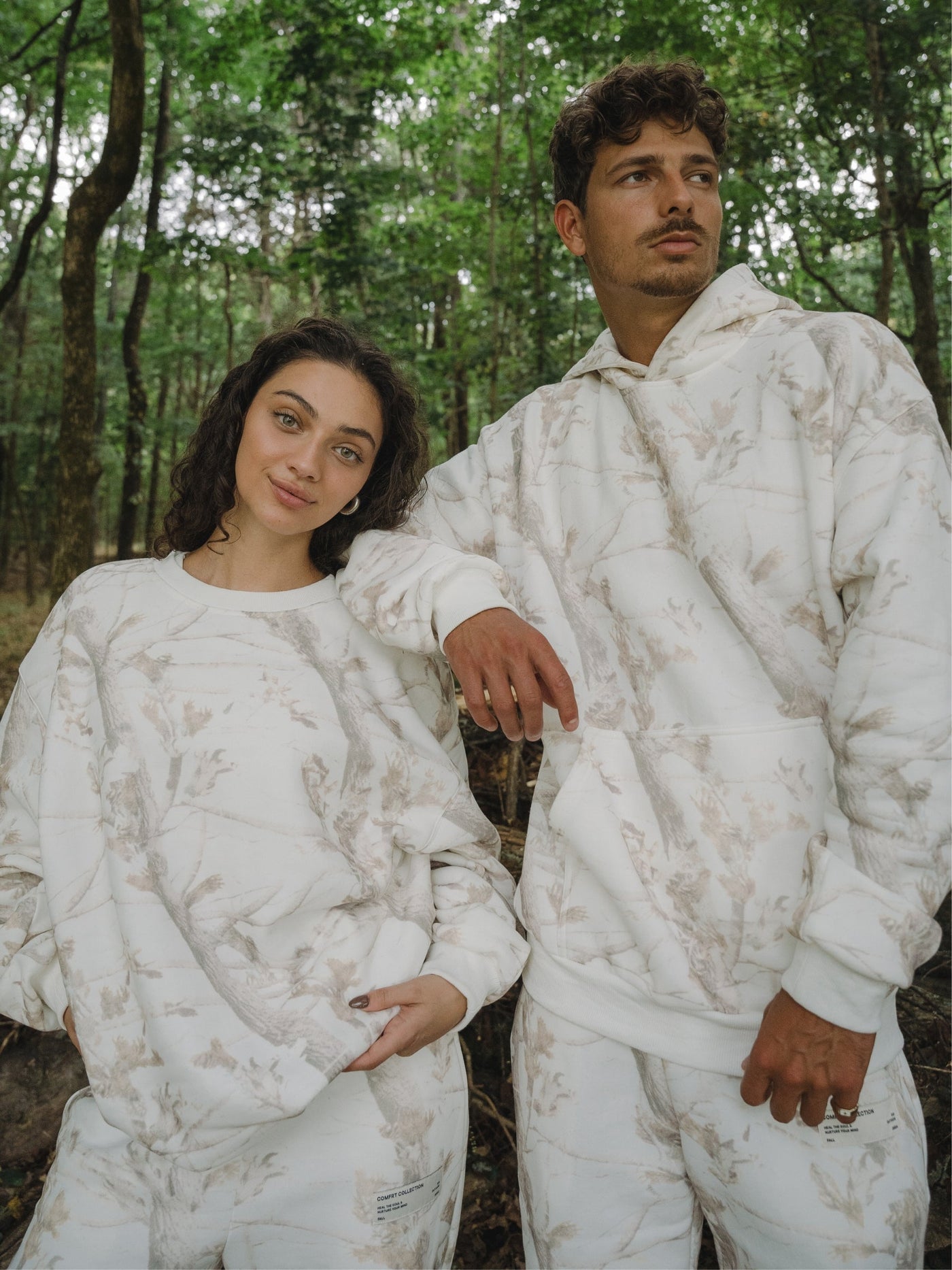 Sudadera con estampado Camuflaje