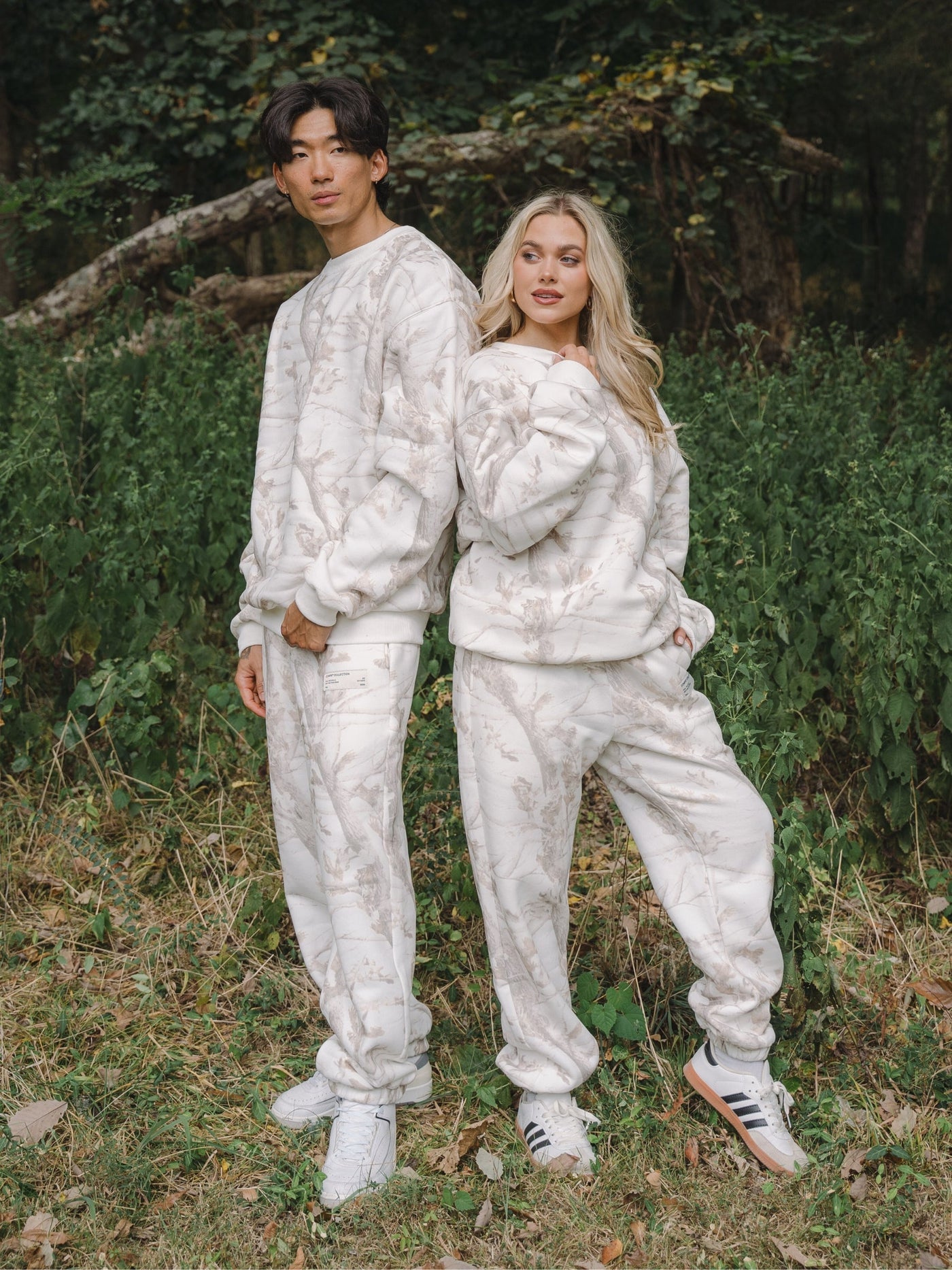 Pantalones de Chándal con Estampado Camuflaje