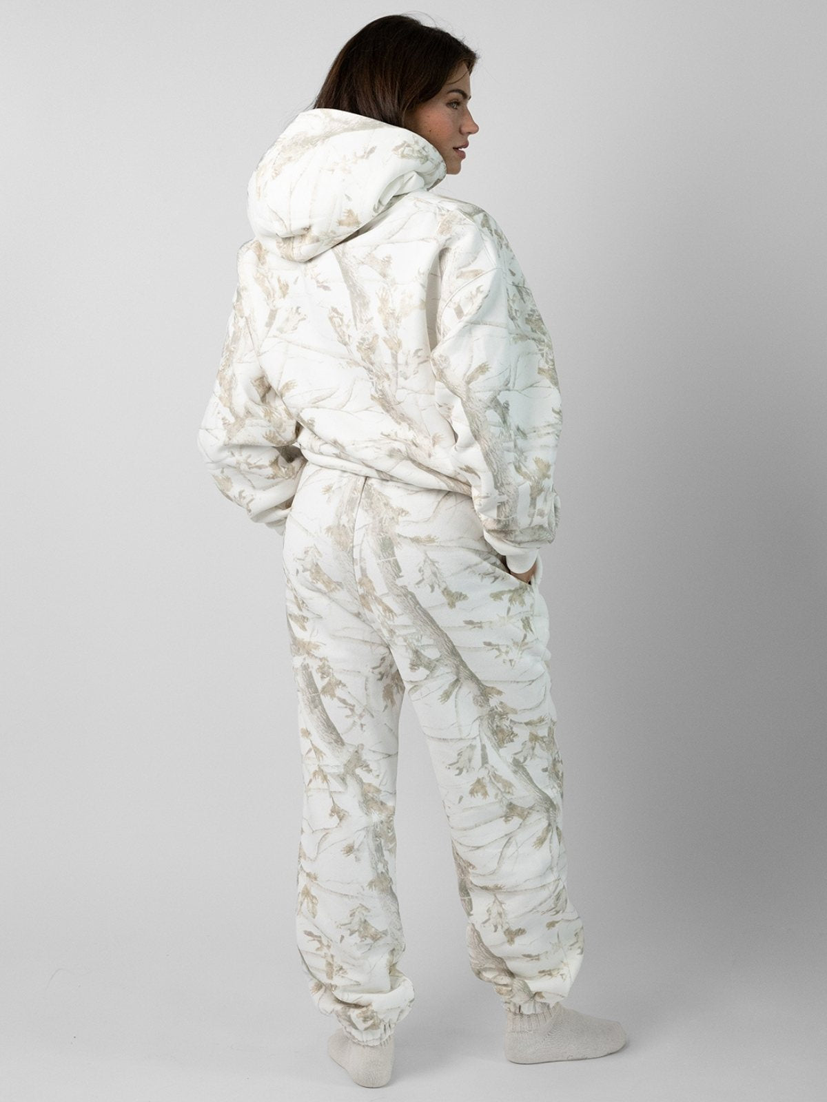 Pantalones de Chándal con Estampado Camuflaje